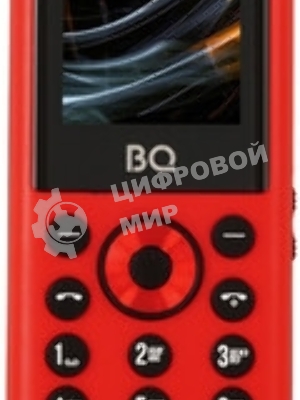 Мобильный телефон BQ 1858 Barrel красный/черный
