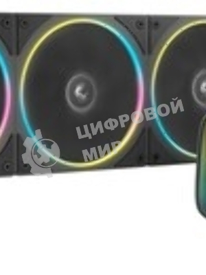 Система жидкостного охлаждения Deepcool LE360 PRO ARGb Soc-AM5/AM4/1200/1700/1851 черный 4-pin 19-33dB Al 300W 1817gr Ret (R-LE360PRO-BKAMMC-G-1)