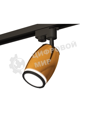 Светильник Ambrella light XT1125011 PYG/SBK/FR золото желтое полированное/черный песок/белый матовый MR16 GU5.3