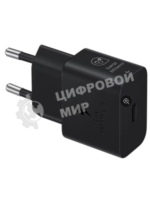 Сетевое зарядное устройство Samsung EP-T2510 черный (EP-T2510NBEGEU)