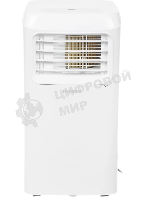 Кондиционер мобильный Hyundai HPAC-09-2 9000 BTU, 25 м², 64 дБ, охлаждение, осушение, белый