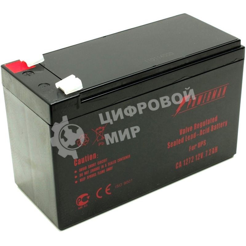 Батарея для ИБП Powerman Battery 12V/7,2AH CA1272