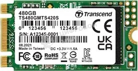 Накопитель SSD Transcend MTS420, 480GB, M.2, SATA III, R/W 530/480