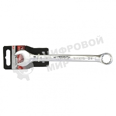 Ключ комбинированный Matrix, 24 мм, CrV, полированный хром