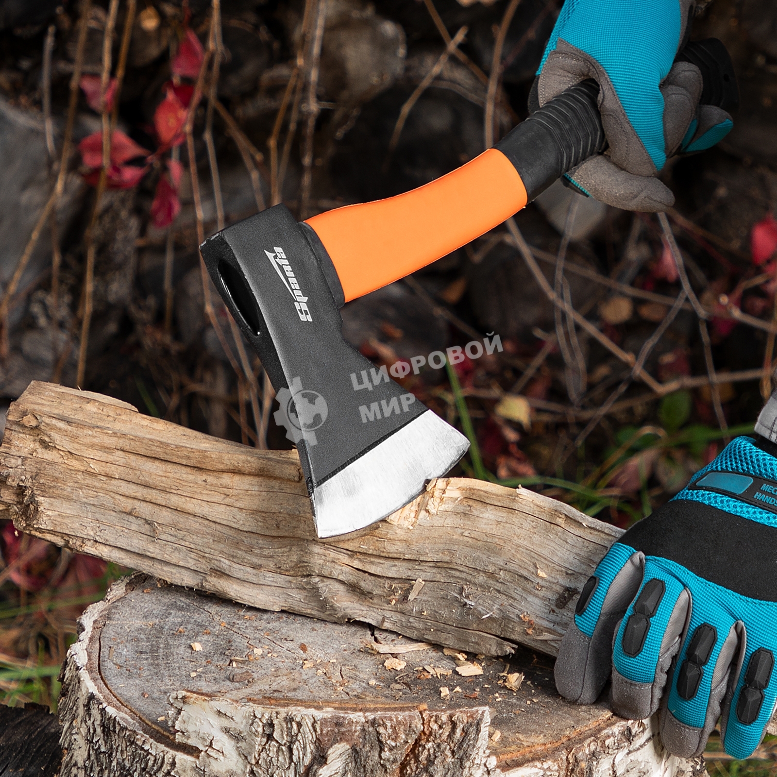 Топор Sparta 800 г, фибергласовое топорище