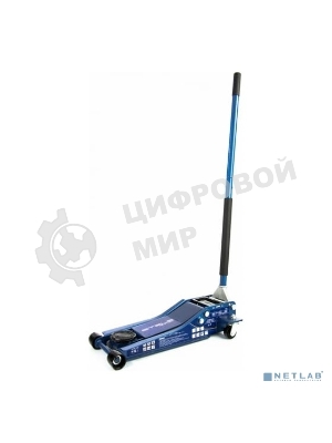 Домкрат гидравлический подкатной Stels 51136, быстрый подъем 3т low profile quick lift 75-515 мм про