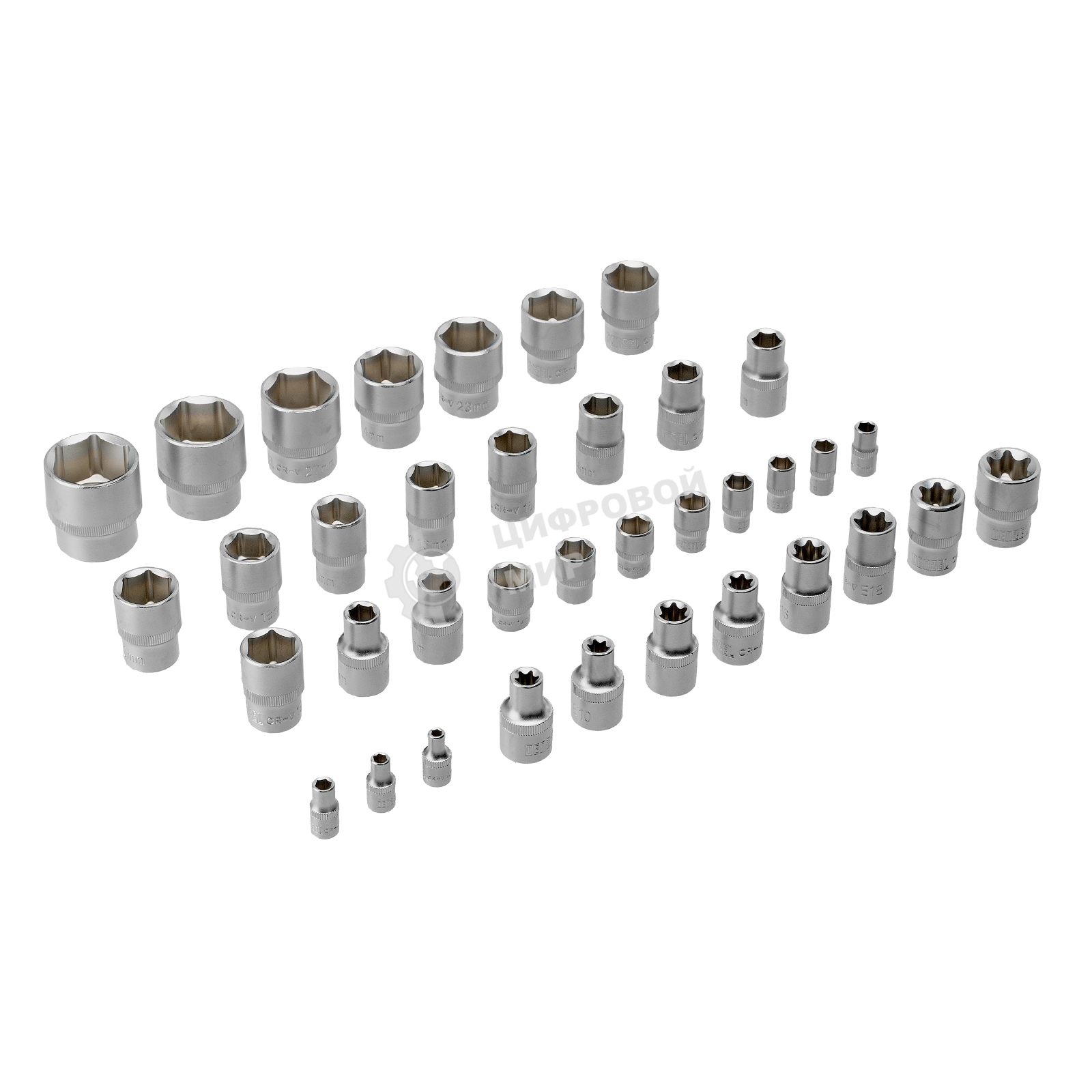 Набор инструментов Denzel 1/2