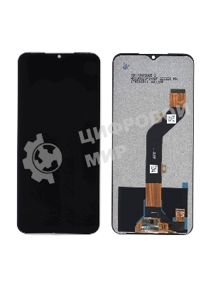 Дисплей для Infinix Hot 12 Pro в сборе с тачскрином черный