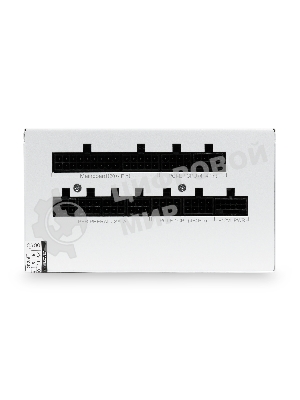 Блок питания HSPD, 850W 80 PLUS Gold (ATX, 3.1, PCIe 5.1, Full modular, 1x24(20+4)pin mesh 550мм, 2xCPU 8(4+4)pin 700мм, 2xPCIe*2 8(6+2)pin 600+150мм, 1x12VHPWR PCIe 5.1 12+4pin 600W 600мм, 3xSATA*3 450+150+150мм, 1xMOLEX4pin*3 450+150+150мм, Active, 120x120мм, 150x140x86мм, APFC, OVP, UVP, SCP, OCP, OTP, OPP, NLO, SIP, белый)