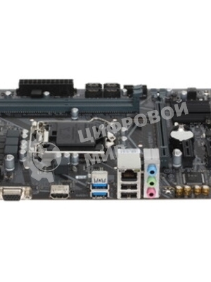 Материнская плата Gigabyte H810M H, LGA1851, Intel H810, 2xDDR5, 4xSATA, 1xM.2, 1xPCIe 4.0 x16, 1xPCIe 3.0 x1, 1xHDMI, 1xD-Sub, 1x1Gb LAN, 1xUSB-C 5Gbps, 4xUSB-A 5Gbps, 7xUSB-A 2.0, 3x3.5 мм, 7.1, mATX