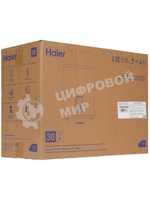 Водонагреватель электрический Haier ES30V-F4 INOX серебристый, накопительный, 30 л, 2 кВт