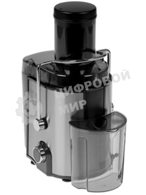 Соковыжималка Viconte VC-5002 серебристый, центробежная, 1200 Вт, 750 мл, механическое