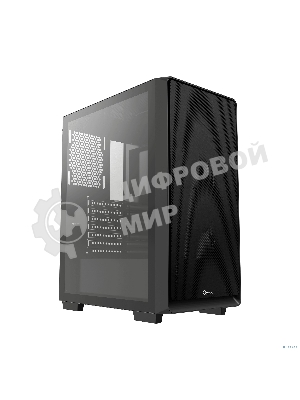 Компьютерный корпус Ocypus Gaммa C60 BK ATX/win/black/no PSU/Tempered Glass