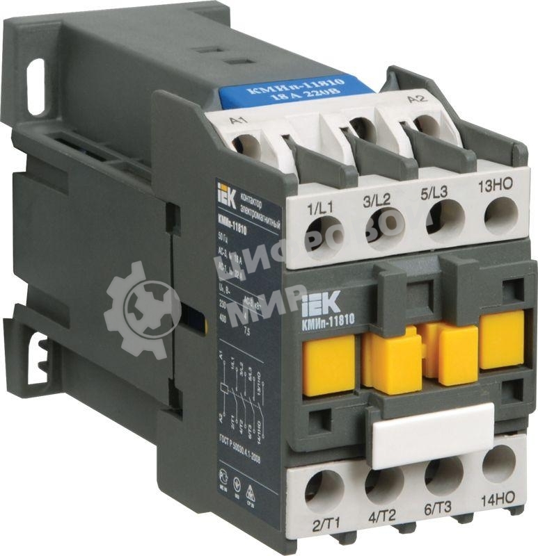 Контактор КМИп-22510 25А 24В/АС3 1НО ИЭК KMD21-025-024-10