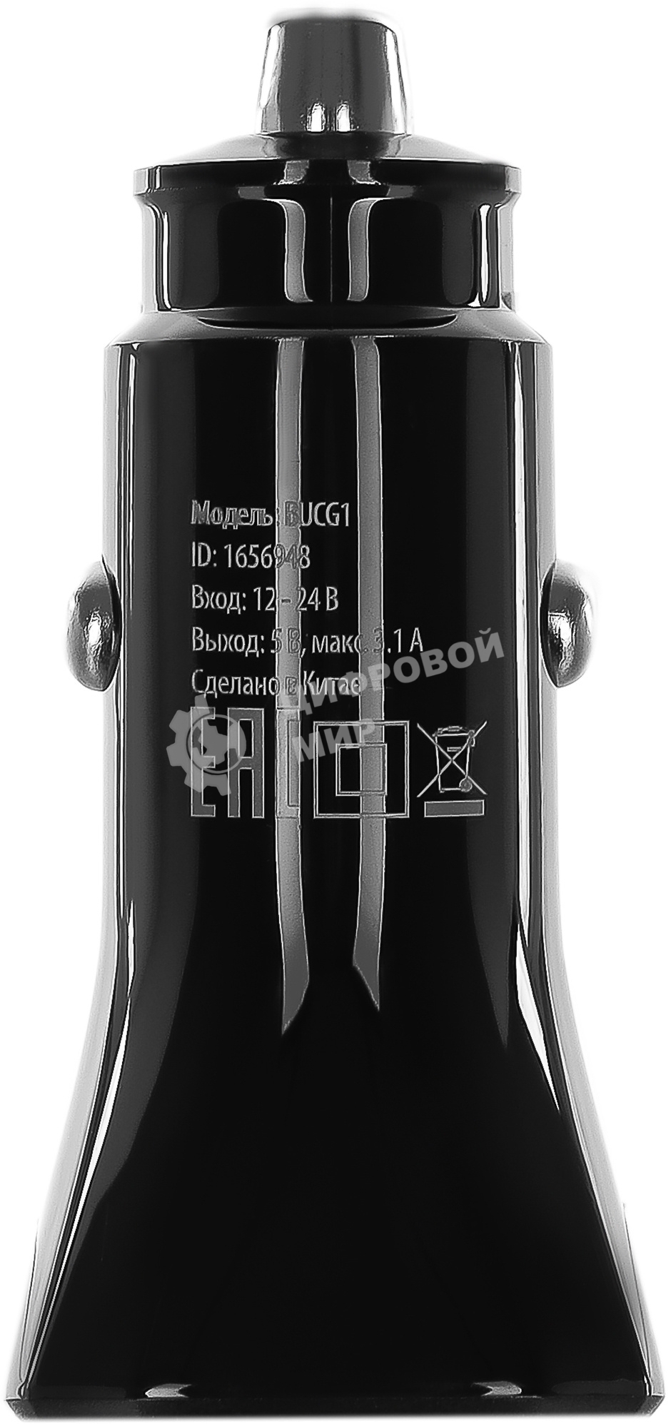 Автомобильное зар./устр. Buro BUCG1 3.1A черный
