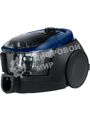 Пылесос Samsung SC18M3120VB синий, 380/1800 Вт, уборка сухая, пылесборник контейнер 2 л