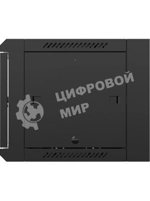 Шкаф коммутационный NTSS NTSS-W9U6045GS-BL настенный 9U 570x450мм пер.дв.стекл 60кг черный 350мм 20.1кг 220град. 370мм IP20 сталь