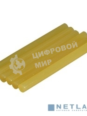 Стержни для клей-пистолетов STAYER 2-06821-Y-S4011х200мм 40шт. желтый по бумаге и дереву