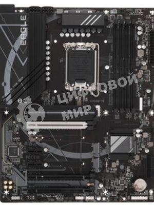 Материнская плата Gigabyte Z790 EAGLE, LGA 1700, Intel Z790, 4xDDR5, 4xSATA, 3xM.2, 1xPCIe 5.0 x16, 1xPCIe 4.0 x4, 1xPCIe 3.0 x1, 1xHDMI, 1xDP, 1x 2.5Gb LAN, 4xUSB-A 3.2 Gen 1, 1xUSB-A 3.2 Gen 2, 2xUSB-A 2.0, 1xUSB-C 3.2 Gen 2, 3x3.5 мм, 7.1, ATX
