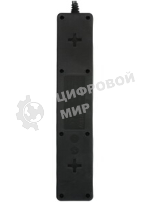 Сетевой фильтр Smartbuy (SBSP-30-K) - 5 роз х 3 м - черный