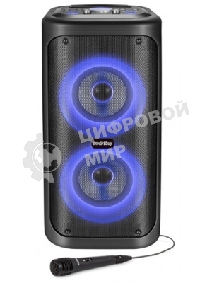 Акустическая система 2.1 Smartbuy MY DISCO, 50Вт, Bluetooth, MP3, FM, RGb подсветка Диско, микрофон