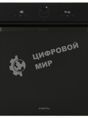 Духовой шкаф электрический Gorenje BOS67371SYB черный, встраиваемый