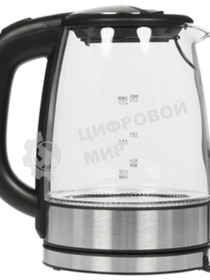 Чайник электрический Delta LUX DL-1204В черный