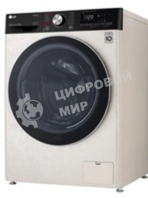 Стиральная машина LG F4V5VS9B бежевый, загрузка фронтальная 9 кг, 1400 об/мин, класс: А