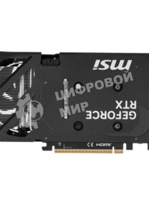 Видеокарта MSI RTX 5060 Ti 8G SHADOW 2X PLUS, NVIDIA RTX 5060 Ti, 8 ГБ GDDR7, 128 бит, PCI-e 5.0, 1xHDMI, 3xDP, 2587 МГц