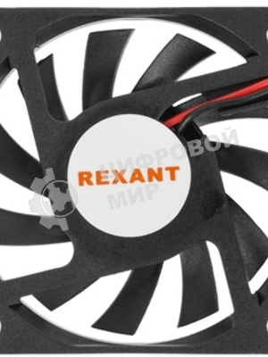 Вентилятор для корпуса Rexant RX 6010MS 12VDC черный, 60 мм, 4000 об/мин, 32 дБ, 2 pin