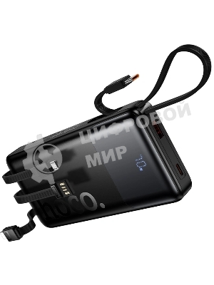 Мобильный аккумулятор Hoco J156 Founder 10000mAh QC3.0/PD3.0 22.5W 3A черный (62277)