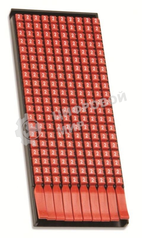 Маркер для кабеля ДКС MKF3S3 сечением 4-6мм символ 