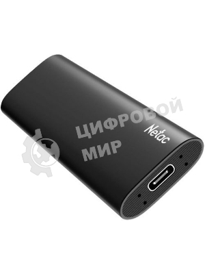 Внешний SSD Netac Z SLIM, 250 Gb, USB 3.2 Gen 2 Type-C, R/W 550/480, черный