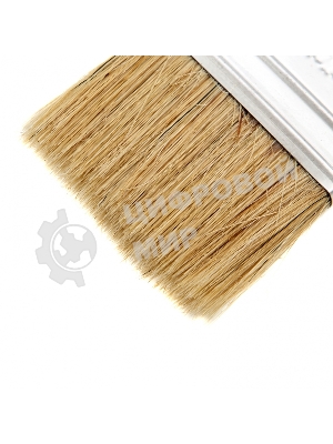 Набор кистей Сибртех флейцевых 3шт. (25 мм, 35 мм, 50мм), натуральная щетина, пластиковая рукоятка