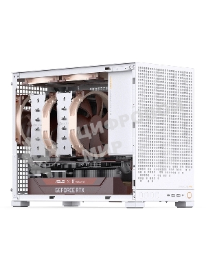 Корпус без блока питания Case JONSBO D32 PRO, Mini-Tower, TG, no fan, 2xUSB-A 3.2 + 1xUSB-C 3.2, mATX, mDTX, mITX White