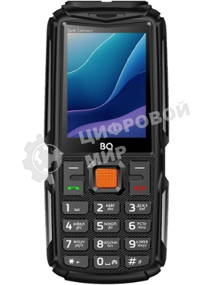 Мобильный телефон BQ 2430L Tank Connect черный/серый