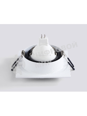 Светильник встраиваемый Ambrella light TN102727 WH/BK белый/черный GU5.3 92*92*23