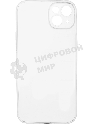 Чехол (клип-кейс) BoraSCO для Apple iPhone 14 Plus прозрачный (70799)