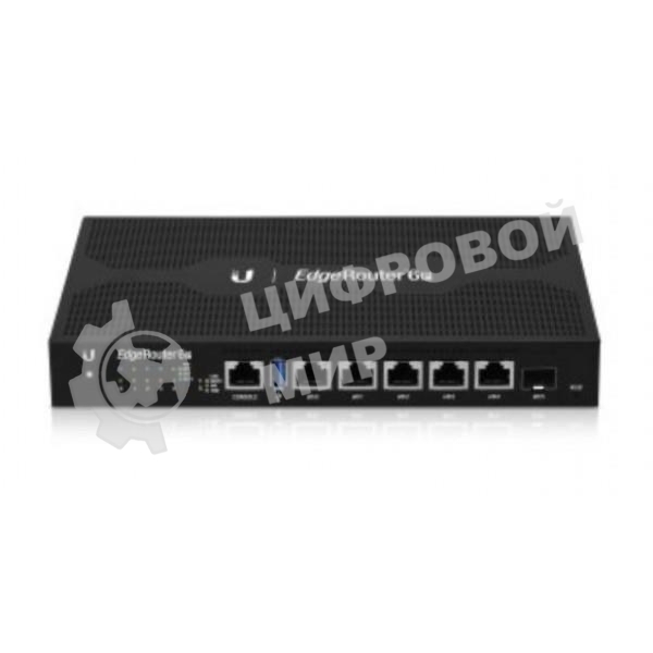 Маршрутизатор 5P 1000M 1SFP ER-6P Ubiquiti