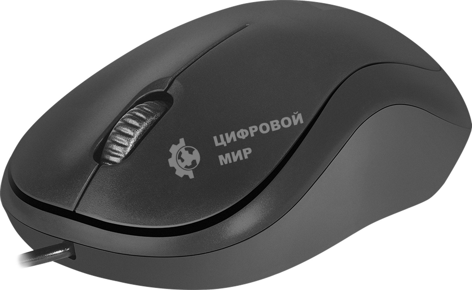 Мышь проводная Defender Patch MS-759 черный, 1000 dpi, USB, кнопки - 3