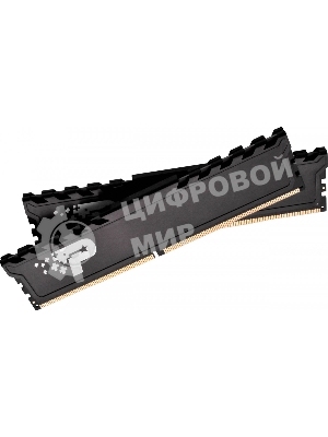 Оперативная память Patriot Signature Premium, DDR4, 16GB (2x8 GB), 2666 MHz, CL19, DIMM, радиатор, черный