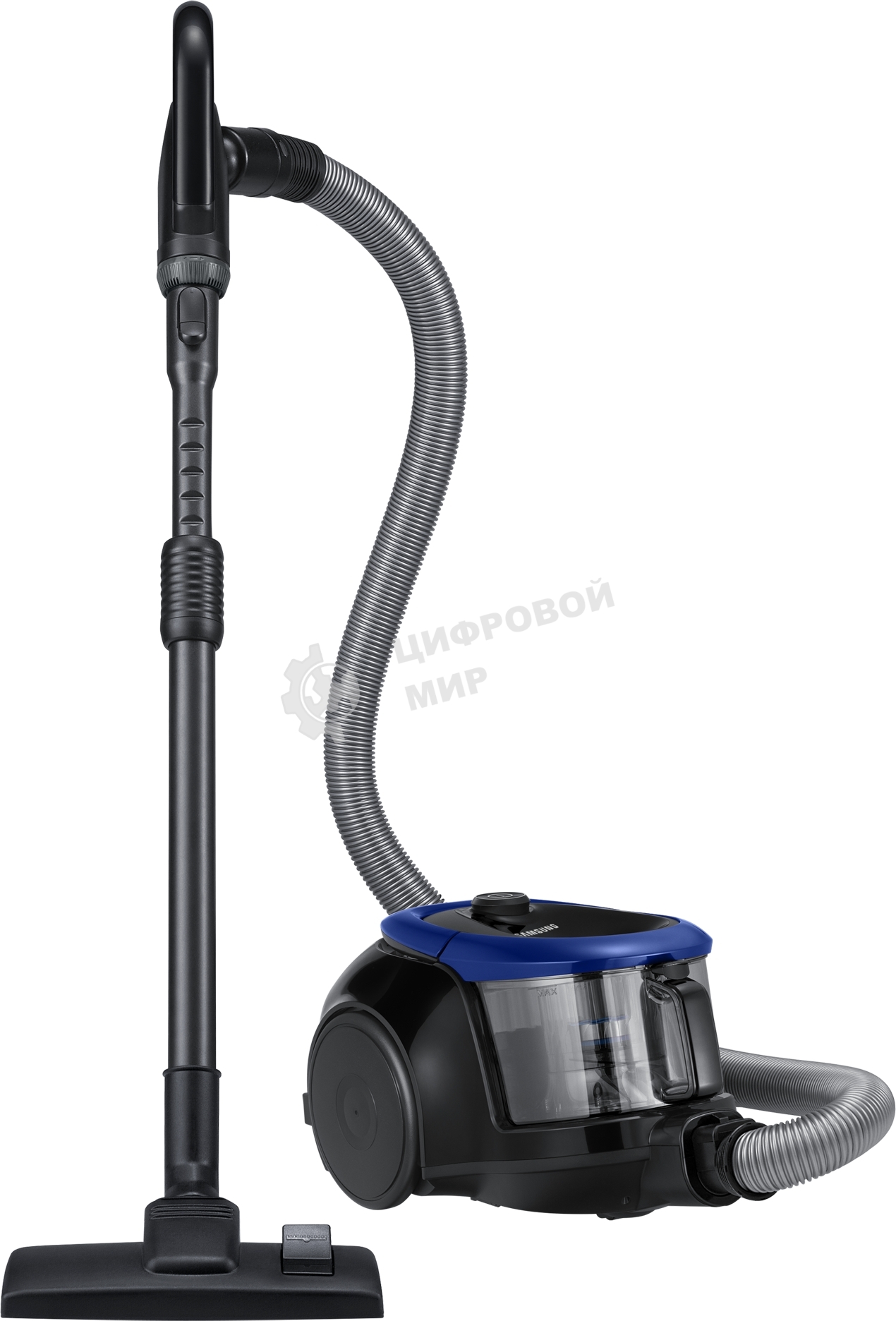 Пылесос Samsung VC18M21A0SB синий, 380/1800 Вт, уборка сухая, пылесборник контейнер 1.5 л