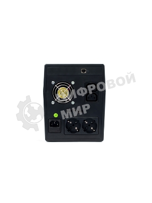 Источник бесперебойного питания SKAT-UPS 2000/1200 220В 1200Вт 2 АКБ 9А·ч внутр. меандр. стабилизация напряжения