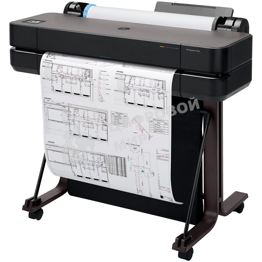 Плоттер струйный HP Designjet T630, A1, цветной, 24