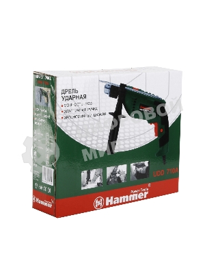 Дрель ударная Haммer Flex UDD710A 28439 111-008 710Вт 13мм 0-3000об/мин реверс