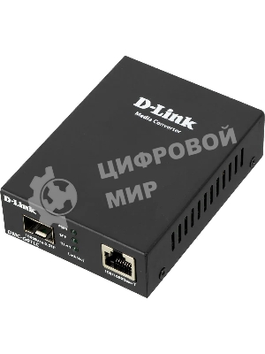 Медиаконвертор D-Link DMC-G01LC/C1A, Media Converter with 1 100/1000Base-T port and 1 100/1000Base-X SFP port.