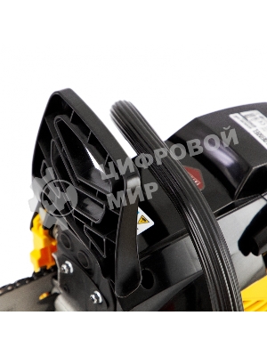Пила цепная бензиновая Denzel DGS-5218, шина 45 см, 52см3, 3,5 л.с., шаг 0,325, паз 1,5 мм,
