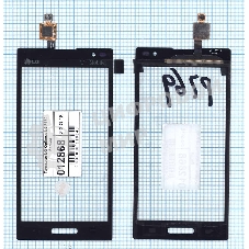 Сенсорное стекло (тачскрин) для LG Optimus L9 (P769), черное