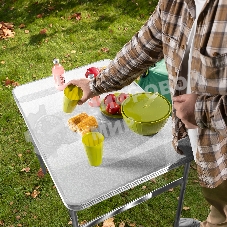 Стол складной Camping Palisad алюм., столешница МДФ, 900x600x300/700 мм