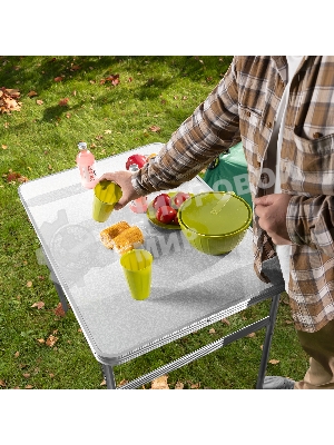 Стол складной Camping Palisad алюм., столешница МДФ, 900x600x300/700 мм